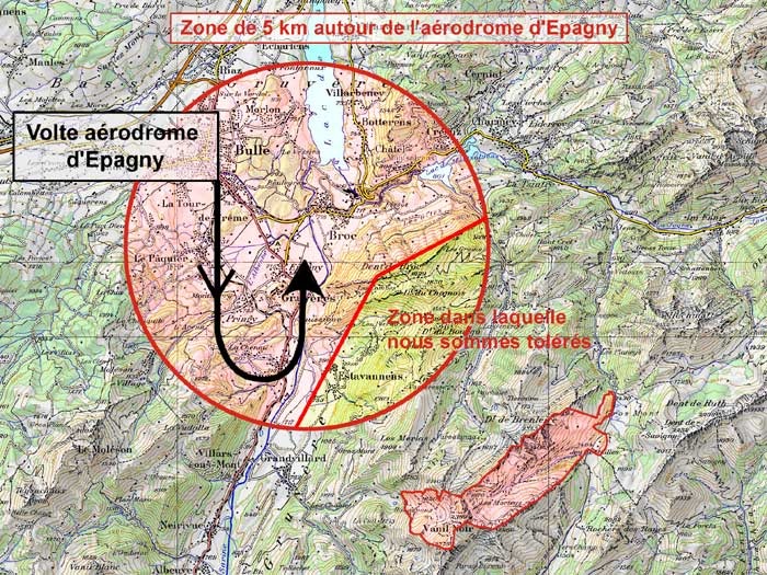 Zone de l'aérodrome