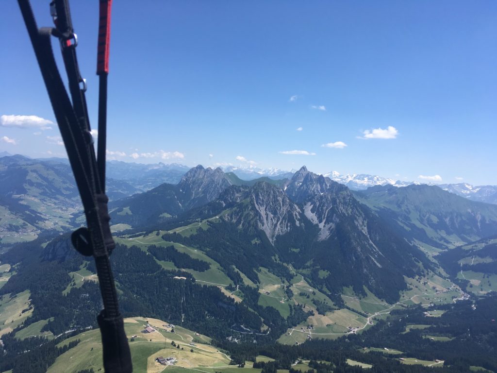 Traversée depuis les Rochers de Naye