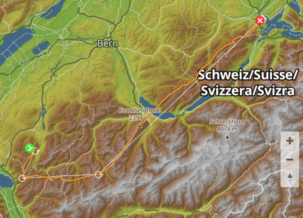 Trace Moléson - Lucerne